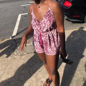 Snakeskin Romper